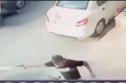 تیراندازی خونین و وحشتناک در خیابان سعادت آباد به خاطر یک دختر + (ویدئو ۱۶+)