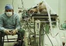 عکس جالبی از پزشک و دستیار در اتاق عمل پس از ۲۳ ساعت جراحی پیوند قلب