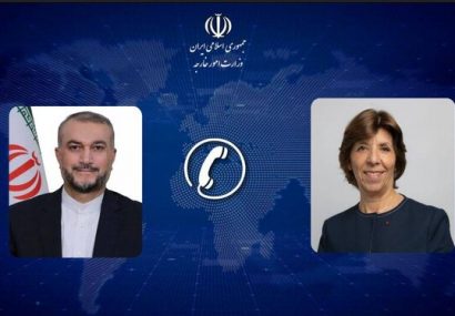 وزیر خارجه ایران: واقع بینانه شدن رویکرد فرانسه در قبال جمهوری اسلامی ایران گامی مثبت است