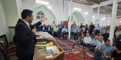 گفتار ناپسند فرماندار گلپایگان با مردم روستای وانشان ؟ + فیلم